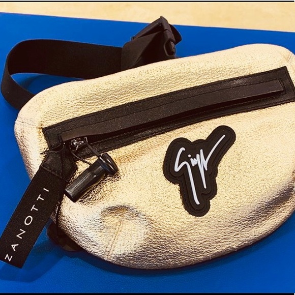 giuseppe zanotti NEW designer belt bag /pouch - Picture 2 of 12